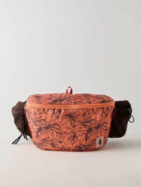Free People Handbags - Free People Movement The Happy Camper Sling Bag Coral Floral Fanny Pack - NEW